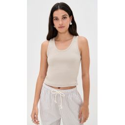 Blondie Structured Rib Bra Friendly Tank