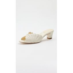 Waldena Block Heeled Mules