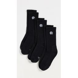 3 Pack Classic Crew Socks