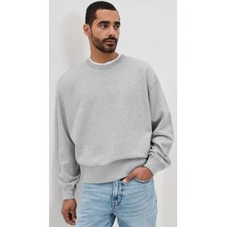 Mid-Weight Terry Relaxed Crew Neck