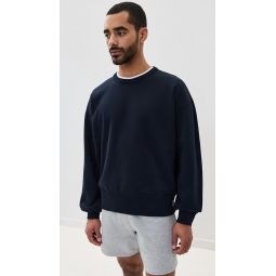 Midweight Terry Relaxed Crewneck