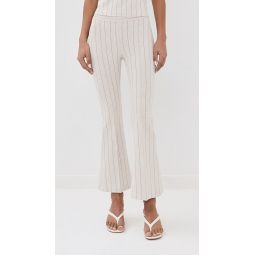 Pull On Cropped Flare Pants