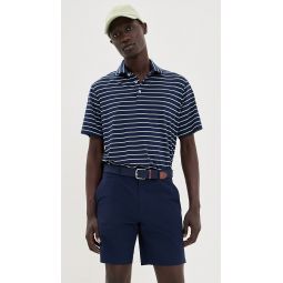 Striped Lightweight Airflow Polo