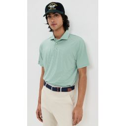 Striped Featherweight Airflow Jersey Polo