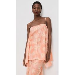 Sheet Cotton Print Top
