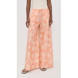 Berta Cotton Print Pants