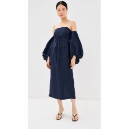 Balloon Sleeve Dress