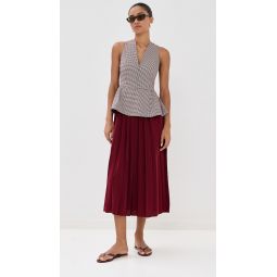 Long Peplum Dress