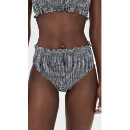 Neci Gingham Bikini Bottoms