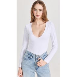 Weekender Deep V Thong Bodysuit