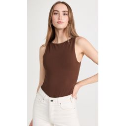 High Neck Thong Tank