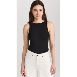 High Neck Tank Thong Bodysuit