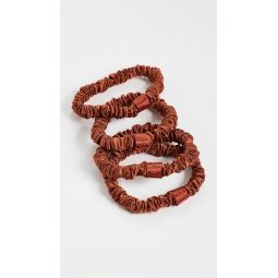 Set of 4 Skinny Scrunchies