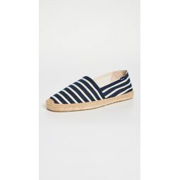 Striped Slip On Espadrilles