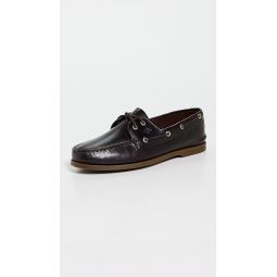 Authentic Original 2 Eye Leather Boat Shoes