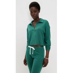 Joan Fleece Polo Sweatshirt