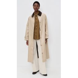 Kent Trench Coat in Khaki
