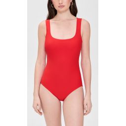 Square Neck Tank Suit One Piece