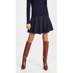 High Waisted Flare Skirt