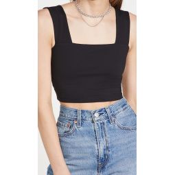 Wide Strap Crop Top
