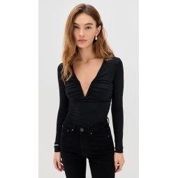 V Neck Long Sleeve Top