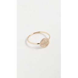 Pave Happy Face Ring