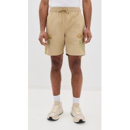 Universal Works X Flower Mountain Beach Shorts 7.5