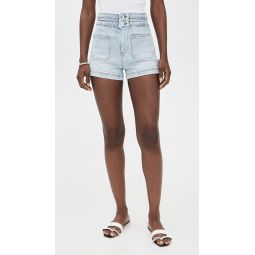 Elijah Patch Pocket Shorts with Braids
