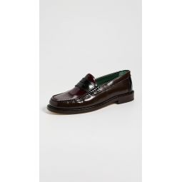 Yardee Tri-Tone Moccasin Loafers