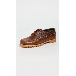 Aztec Lugged Boat Shoes