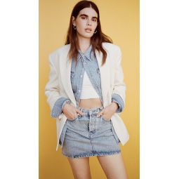 Denim Mini Skirt