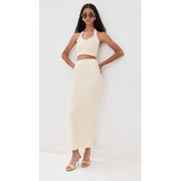 Knit Column Skirt