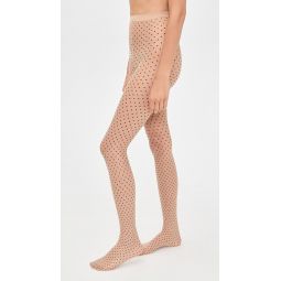 17656 Multicolored Dot Tights