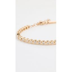 14k Tennis Collection Bezel Bracelet 1.2 ctw