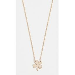 Clover Necklace with Diamond