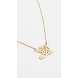 Love You More Mini Necklace and Love You More Mini Pendant