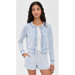 Daily Knit Denim Cardigan