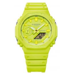 G-Shock Casio GA2100-9A9 Analog Digital Yellow Watch - Authorized Dealer