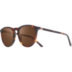 Revo Sunglasses Sage: Polarized Lens with Handmade Eco-Acetate Round Frame