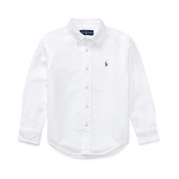 Polo Ralph Lauren Kids Cotton Oxford Sport Shirt (Little Kids)
