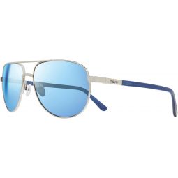 Revo Sunglasses Arthur: Polarized Crystal Glass Lens with Metal Aviator Frame