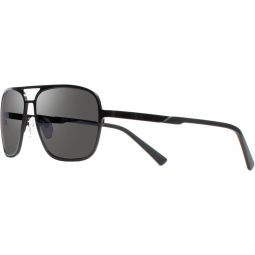 Revo Sunglasses Meridian: Polarized Lens with Titanium Wraparound Frame