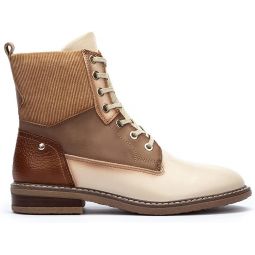 PIKOLINOS Flat Ankle Boots Leather Aldaya for Woman