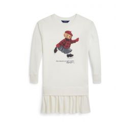 Polo Ralph Lauren Kids Polo Bear Fleece Dress (Big Kid)