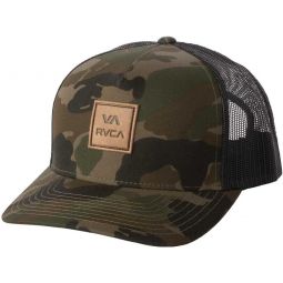 RVCA VA All The Way Curved Brim Trucker Cap - Camo