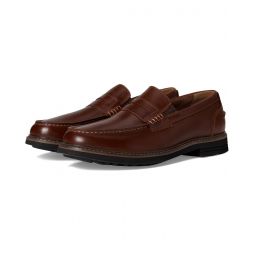 Mens Nunn Bush Odin II Moc Toe Penny Loafer Lightweight and Comfortable Slip-On