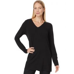 Womens Eileen Fisher V-Neck Tunic