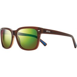 Revo Sunglasses Cobra: Polarized Crystal Glass Lens with Stainless Steel Round Frame