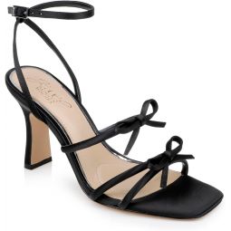 Jewel Badgley Mischka Kiyomi Delicate Sandal with Bow Straps