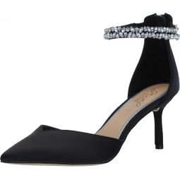 Jewel Badgley Mischka Maya Crystal Strap 2-Piece Pump
